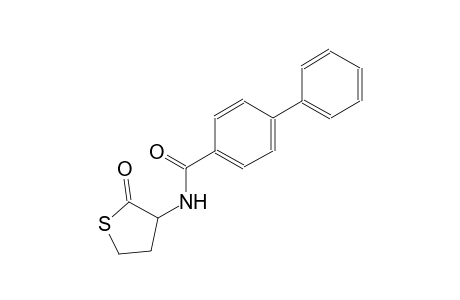 [1,1'-biphenyl]-4-carboxamide, N-(tetrahydro-2-oxo-3-thienyl)-