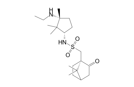 N-((1S,3R)-3-(Ethylamino)-2,2,3-trimethylcyclopentyl)-1-((1S)-7,7-dimethyl-2-oxobicyclo[2.2.1]heptan-1-yl)methanesulfonamide
