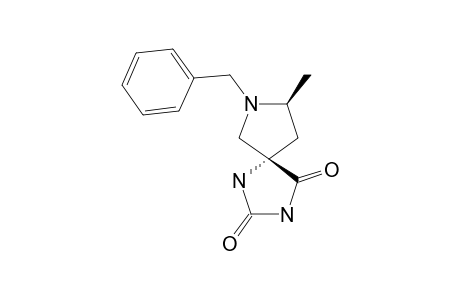(2R,4R)-1-BENZYL-2-METHYL-PYRROLIDINE-4-SPIRO-5'-HYDANTOIN