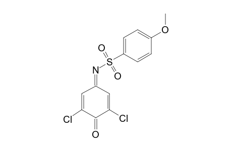 N-4-METHOXYPHENYLSULFONYL-2,6-DICHLORO-1,4-BENZOQUINONE_IMINE