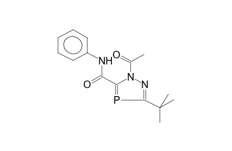 1-ACETYL-5-(N-PHENYLAMINOCARBONYL)-3-TERT-BUTYL-1,2,4-DIAZAPHOSPHOLE