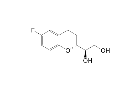 (1R)-1-[(2R)-6-fluoranyl-3,4-dihydro-2H-chromen-2-yl]ethane-1,2-diol