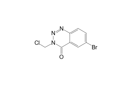 6-Bromanyl-3-(chloromethyl)-1,2,3-benzotriazin-4-one