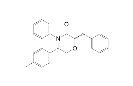 2-Benzylidene-4-phenyl-5-(p-tolyl)morpholin-3-one