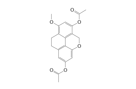 PARVIFLORIN-DIACETATE;2,6-DIACETOXY-8-METHOXY-9,10-DIHYDROPHENANTHROPYRAN