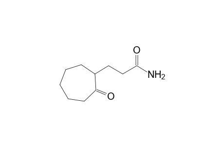 2-Oxo-1-cycloheptane-propionamide
