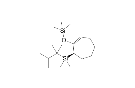 (+)-(7R)-7-[1,1-Dimethyl-1-(1,1,2-trimethylpropyl)silyl]-1-cycloheptenyl (1,1,1-trimethylsilyl) ether