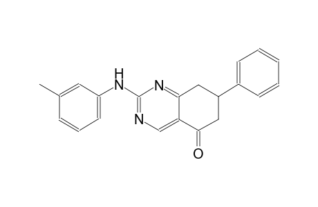 7-phenyl-2-(3-toluidino)-7,8-dihydro-5(6H)-quinazolinone