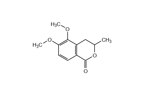 (+/-)-3,4-dihydro-5,6-dimethoxy-3-methylisocoumarin