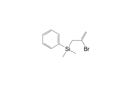 2-Bromanylprop-2-enyl-dimethyl-phenyl-silane