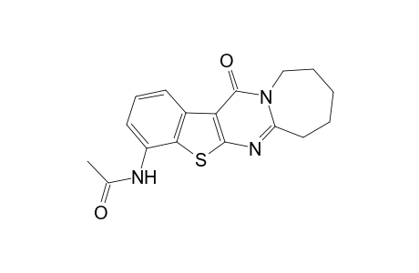 N-(13-Oxo-7,8,9,10,11,13-hexahydro[1]benzothieno[2',3':4,5]pyrimido[1,2-a]azepin-4-yl)acetamide