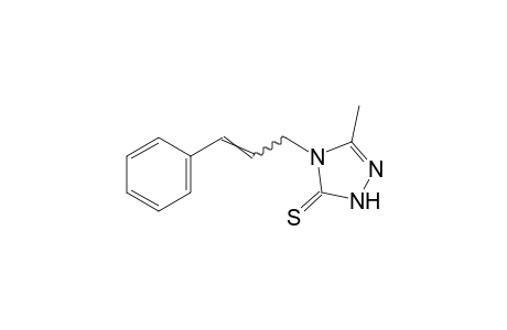 4-cinnamyl-3-methyl-delta square-1,2,4-triazoline-5-thione