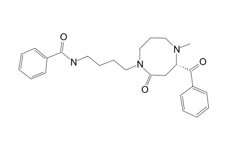 DOVYALICIN-C;3-BENZOYL-1-(4-BENZOYLAMINOBUTYL)-HEXAHYDRO-5-METHYL-1,5-DIAZOCIN-2(1H)-ONE