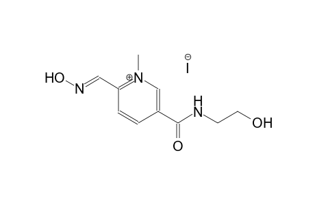 5-{[(2-hydroxyethyl)amino]carbonyl}-2-[(E)-(hydroxyimino)methyl]-1-methylpyridinium iodide
