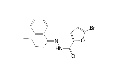 5-bromo-N'-[(E)-1-phenylpentylidene]-2-furohydrazide