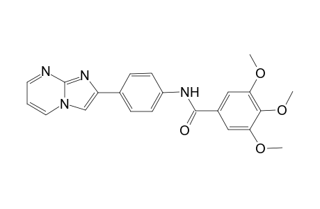 Benzamide, N-(4-imidazo[1,2-a]pyrimidin-2-ylphenyl)-3,4,5-trimethoxy-