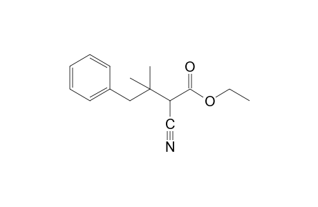 2-cyano-3,4-dimethyl-3-ethylpentanoic acid, ethyl ester
