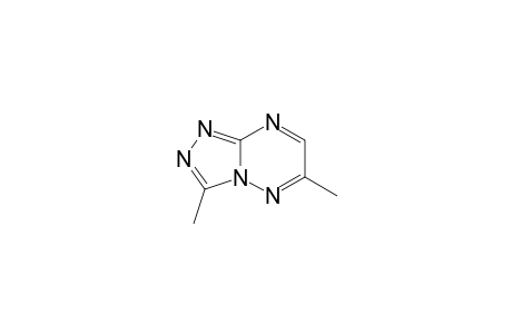 1,2,4-Triazolo[4,3-b][1,2,4]triazine, 3,6-dimethyl-