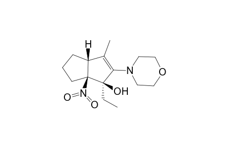 [1R*-(1.alpha.,3a.beta.,6a.beta.)]-1-ethyl-3,4,4a,5,6,7-hexahydro-3-methyl-2-morpholino-6a-nitro-1,3a,4,5,6,6a-hexahydropentalen-1-ol