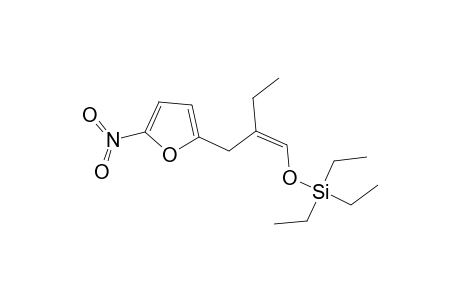 Z-triehtyl{[2-ethyl-3-(5-nitro-2-furyl)-3-propenyl]oxy}silane