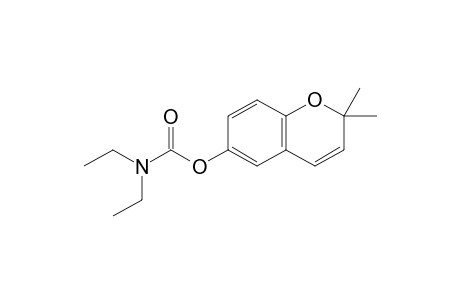 2,2-Dimethyl-2H-6-chromenyl-N,N-diethylcarbamate