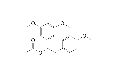 1-(3',5'-Dimethoxyphenyl)-2-(4"-methoxyphenyl)ethyl ethanoate