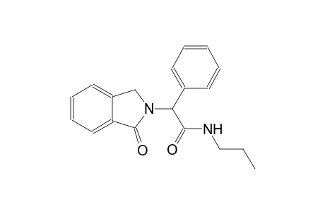 1H-isoindole-2-acetamide, 2,3-dihydro-1-oxo-alpha-phenyl-N-propyl-
