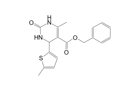 benzyl 6-methyl-4-(5-methyl-2-thienyl)-2-oxo-1,2,3,4-tetrahydro-5-pyrimidinecarboxylate