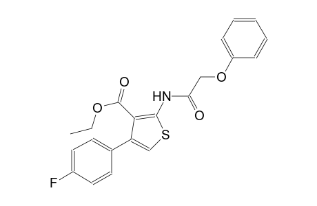 ethyl 4-(4-fluorophenyl)-2-[(phenoxyacetyl)amino]-3-thiophenecarboxylate