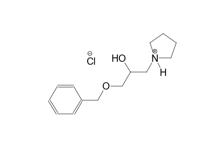 pyrrolidinium, 1-[2-hydroxy-3-(phenylmethoxy)propyl]-, chloride