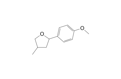 2-(4-Methoxyphenyl)-4-methyltetrahydrofuran