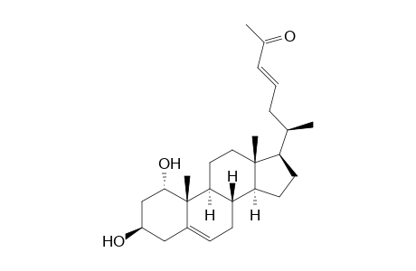 27-Norcholesta-5,23-dien-25-one, 1,3-dihydroxy-, (1.alpha.,3.beta.,23E)-