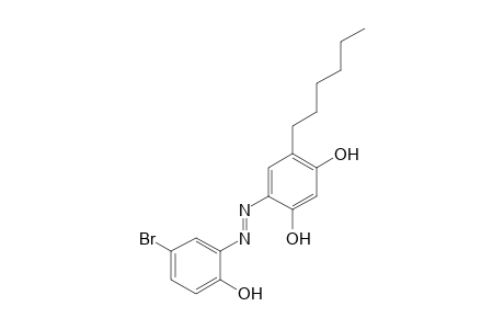 4-[(5-BROMO-2-HYDROXYPHENYL)AZO]-6-HEXYLRESORCINOL
