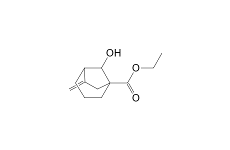 syn-Ethyl 8-Hydroxy-6-methylenebicyclo[3.2.1]octane-1-carboxylate