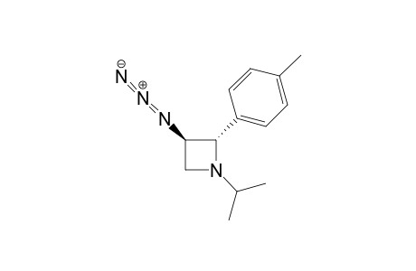 (2S,3R)-trans-3-Azido-1-isopropyl-2-(4-methylphenyl)azetidine