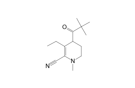 1-Methyl-2-cyano-3-ethyl-4-pivaloyl-2-piperideine