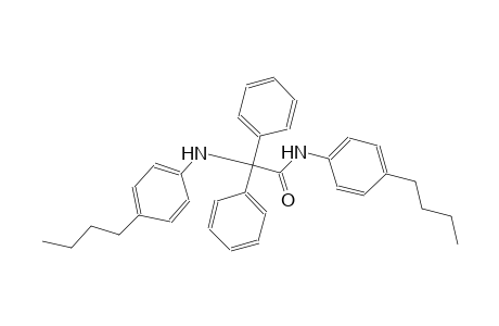2-(4-butylanilino)-N-(4-butylphenyl)-2,2-diphenylacetamide