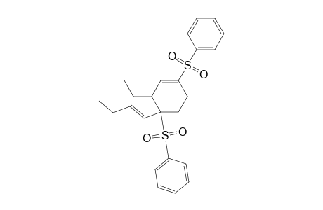 Benzene, 1,1'-[[4-(1-butenyl)-3-ethyl-1-cyclohexene-1,4-diyl]bis(sulfonyl)]bis-, [3.alpha.,4.beta.,4(E)]-