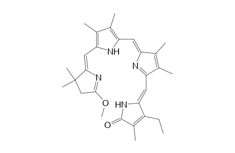 21H-Bilin-1(17H)-one, 3-ethyl-18,23-dihydro-19-methoxy-2,7,8,12,13,17,17-heptamethyl-