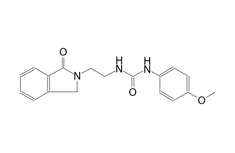 urea, N-[2-(1,3-dihydro-1-oxo-2H-isoindol-2-yl)ethyl]-N'-(4-methoxyphenyl)-