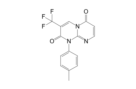 1-p-tolyl-3-trifluoromethyl-1H-pyrimido[1,2-a]pyrimidine-2,6-di-one