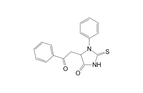 5-(2-Phenyl-2-oxoethyl)-1-phenyl-2-thioxoimidazolidin-4-one