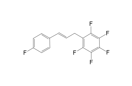 (E)-1,2,3,4,5-pentafluoro-6-(3-(4-fluorophenyl)allyl)benzene