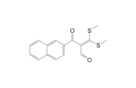 3,3-Bis(methylsulfanyl)-2-(2-naphthoyl)acrylaldehyde