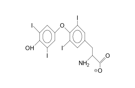 3,5,3',5'-Tetraiodo-thyroninate anion