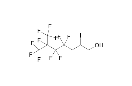 4,4,5,5,6,7,7,7-octafluoro-2-iodo-6-(trifluoromethyl)heptan-1-ol