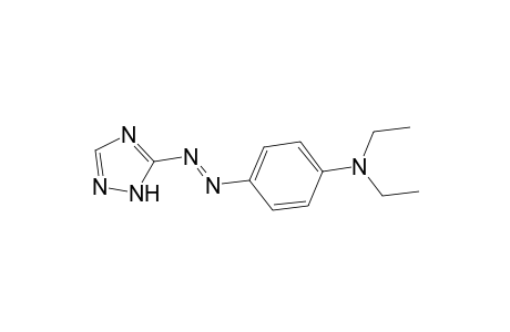 N,N-Diethyl-4-(1H-1,2,4-triazol-3-ylazo)aniline