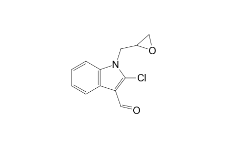 2-Chloro-1-(oxiran-2-ylmethyl)-1H-indole-3-carbaldehyde