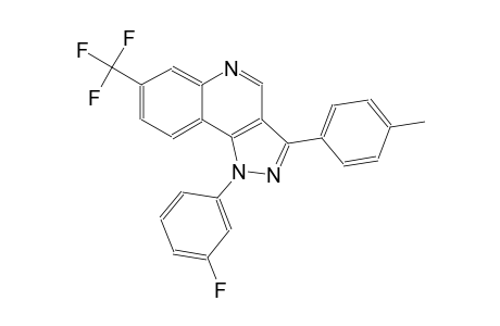 1-(3-fluorophenyl)-3-(4-methylphenyl)-7-(trifluoromethyl)-1H-pyrazolo[4,3-c]quinoline