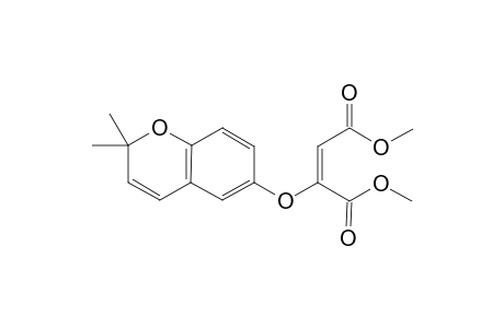 Dimethyl 2-[(2,2-dimethyl-2H-chromen-6-yl)oxy]-2-butenodioate